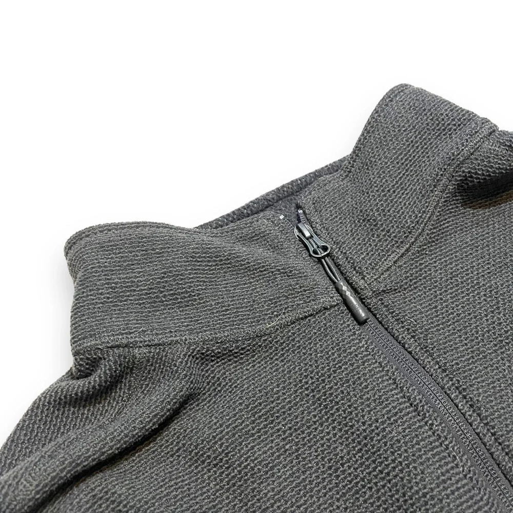 North Face Cap Rock Textured Half Zip Pullover Size XL Gray Sweatshirt.